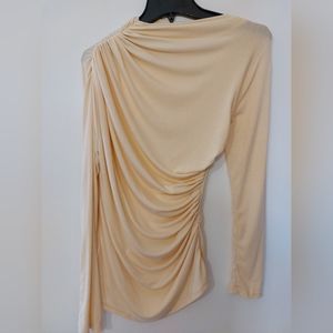 Ruched Long-sleeve top